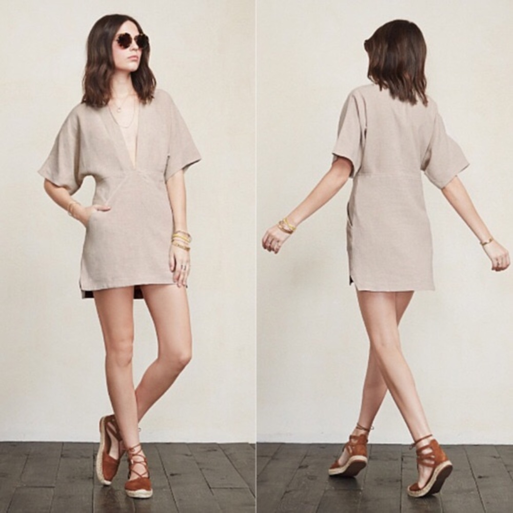 Reformation Azura Tunic Dress